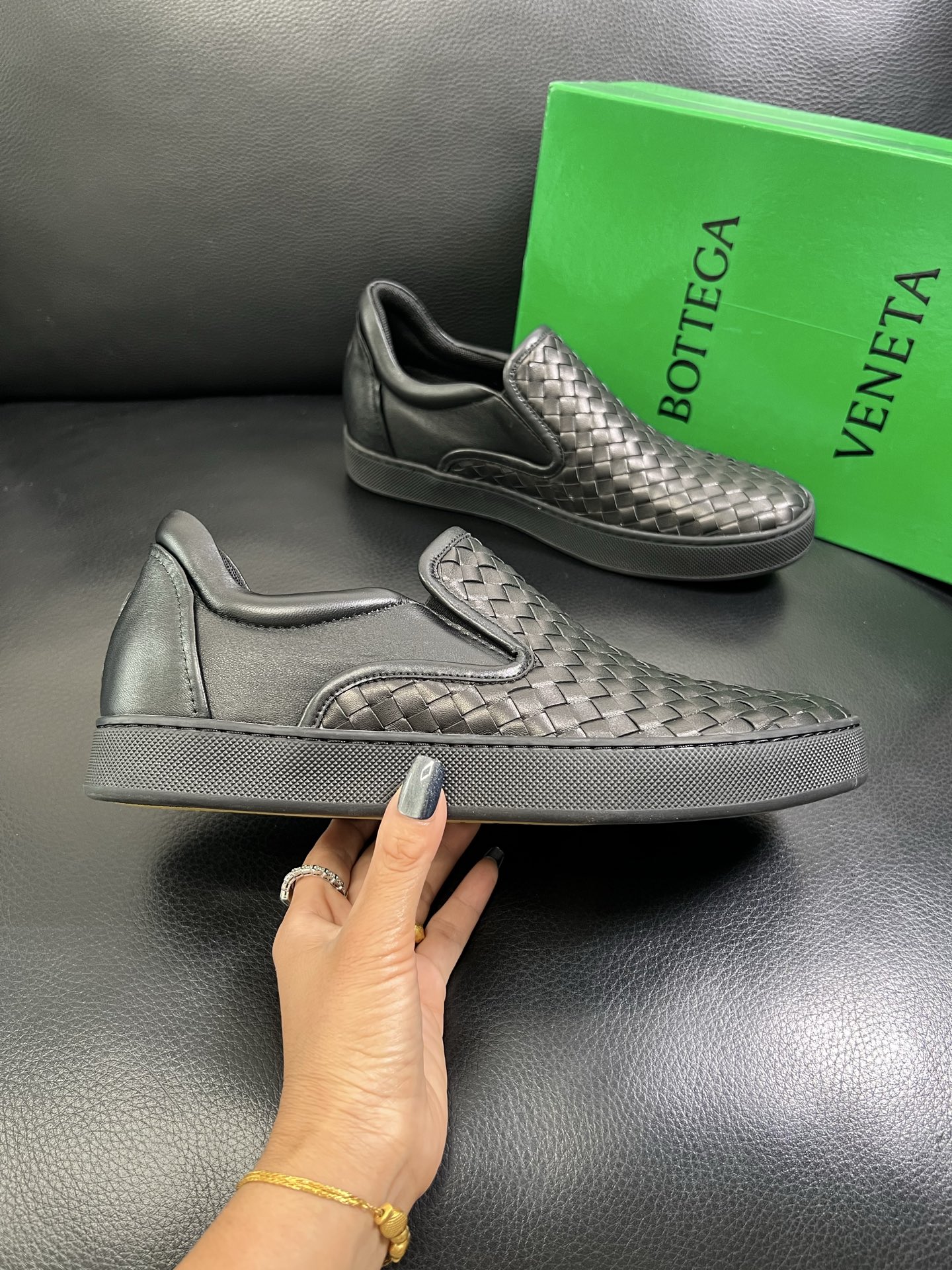  BOTTEGA  VENETA 🔍顶级代购🇮🇹 葆蝶家 专柜同步，鞋面意大利进口编织牛皮面料，透气牛皮