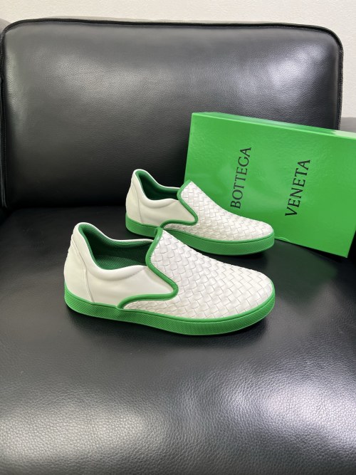 Bottega Veneta Woven Leather Slip-On Sneakers - Stylish & Comfortable 1 Bottega Veneta Woven Leather Slip-On Sneakers - Stylish & Comfortable