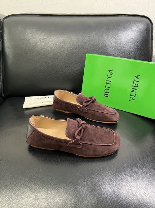 Bottega Veneta Women's Suede Loafers with Knotted Detail - Luxurious Comfort 1 Bottega Veneta Women's Suede Loafers with Knotted Detail - Luxurious Comfort