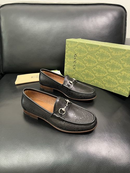 Gucci Leather Loafers - Italian Leather, Comfortable, Stylish Shoes 1 Gucci Leather Loafers - Italian Leather, Comfortable, Stylish Shoes
