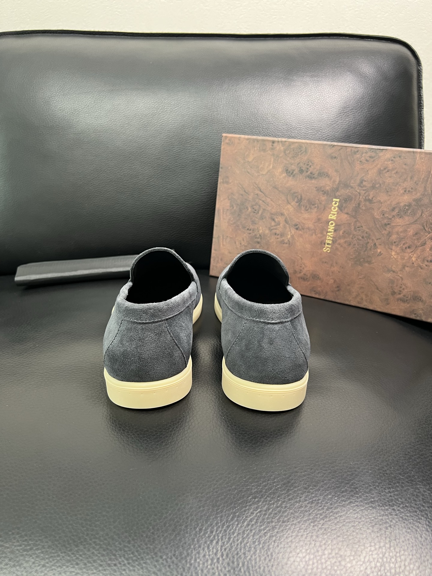 StefanoRicci 顶级代购 史蒂芬 劳尼治 专柜新品同步，鞋面意大利进口牛皮面料，进口水染牛皮内