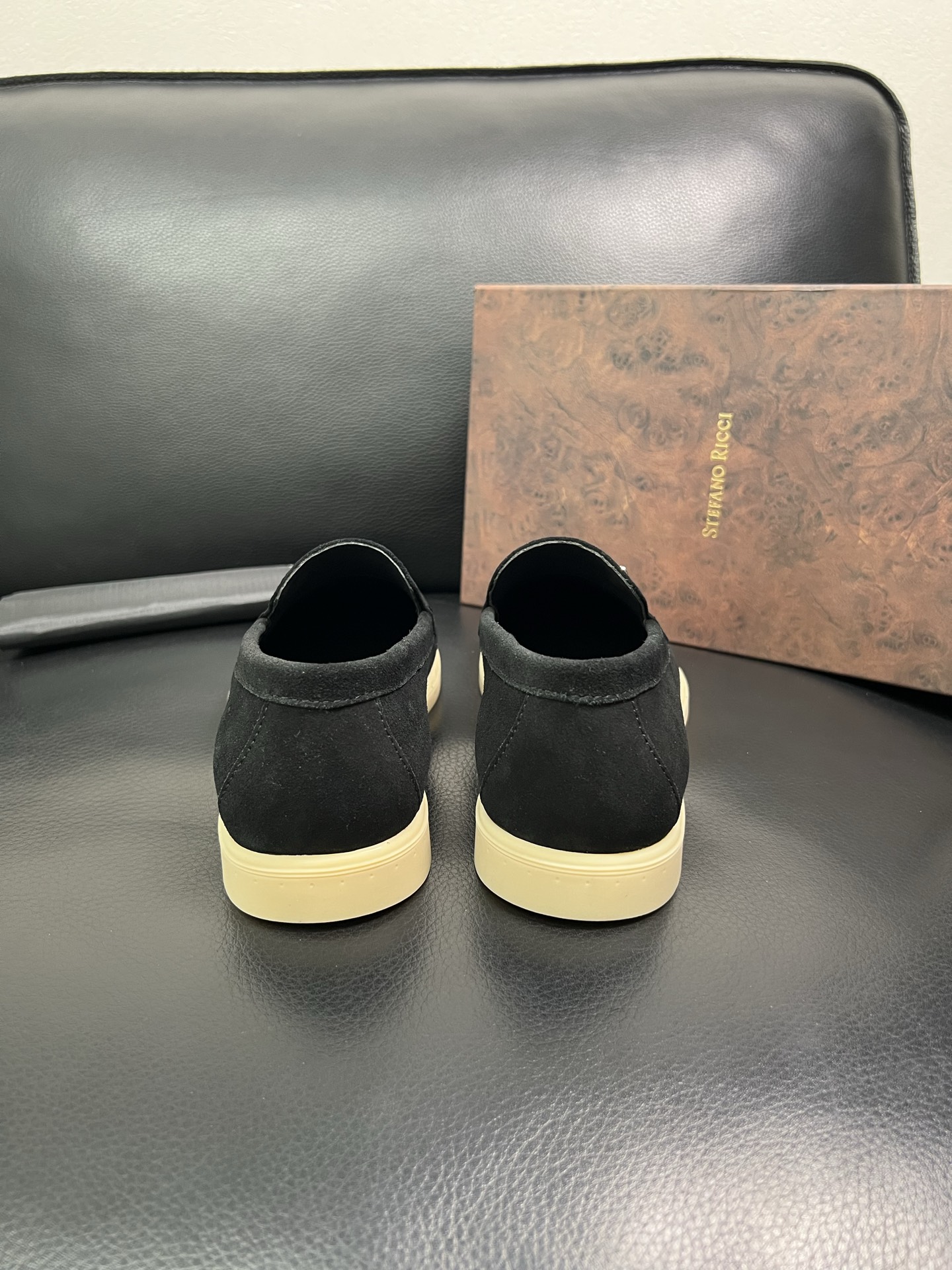 StefanoRicci 顶级代购 史蒂芬 劳尼治 专柜新品同步，鞋面意大利进口牛皮面料，进口水染牛皮内