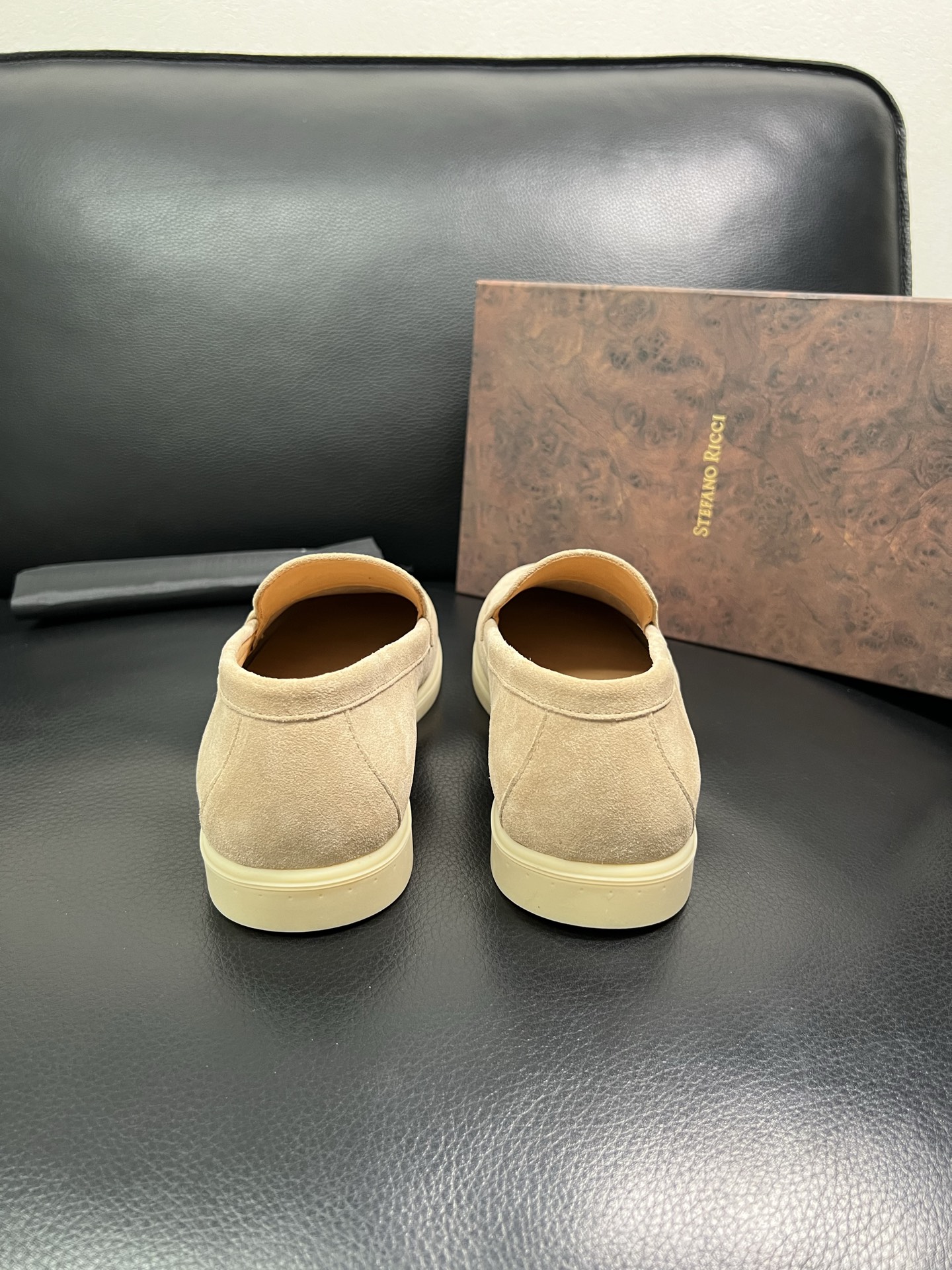 StefanoRicci 顶级代购 史蒂芬 劳尼治 专柜新品同步，鞋面意大利进口牛皮面料，进口水染牛皮内