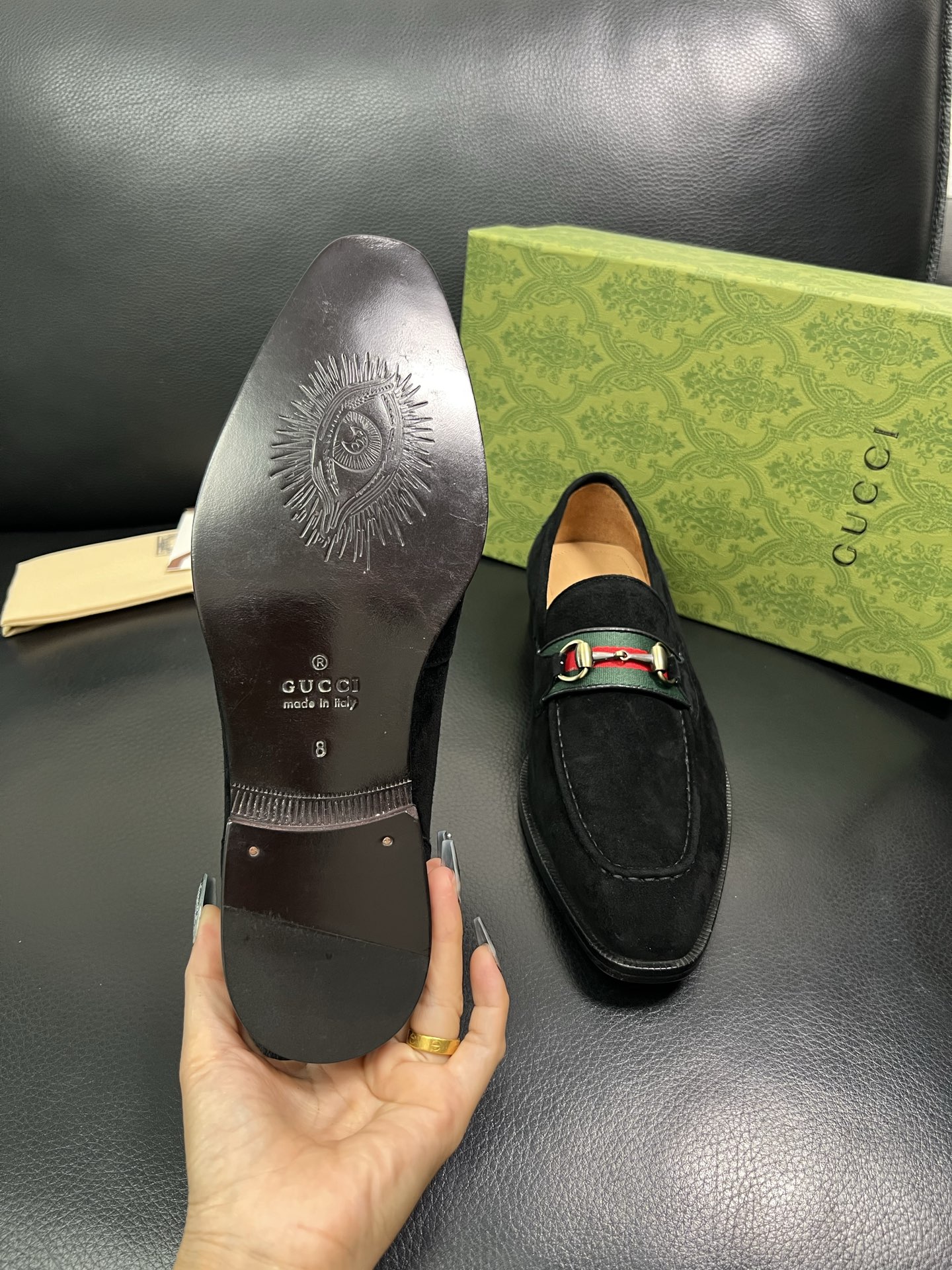 Gucci 顶级工艺品 古奇 皮鞋系列专柜同步 原厂配置，意大利进口原版牛皮，进口水染牛里 ，鞋底：原厂