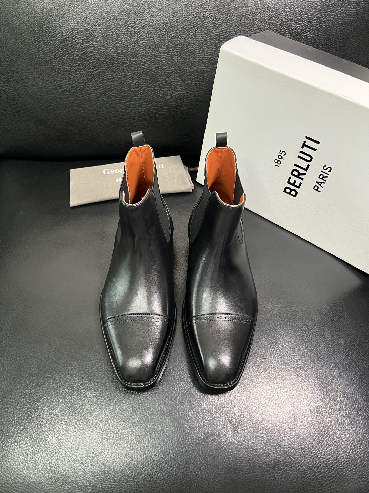 Berluti Top Grade Italian Leather Chelsea Boots - Sizes 39-44 4 i1758535404381 8430 0 2