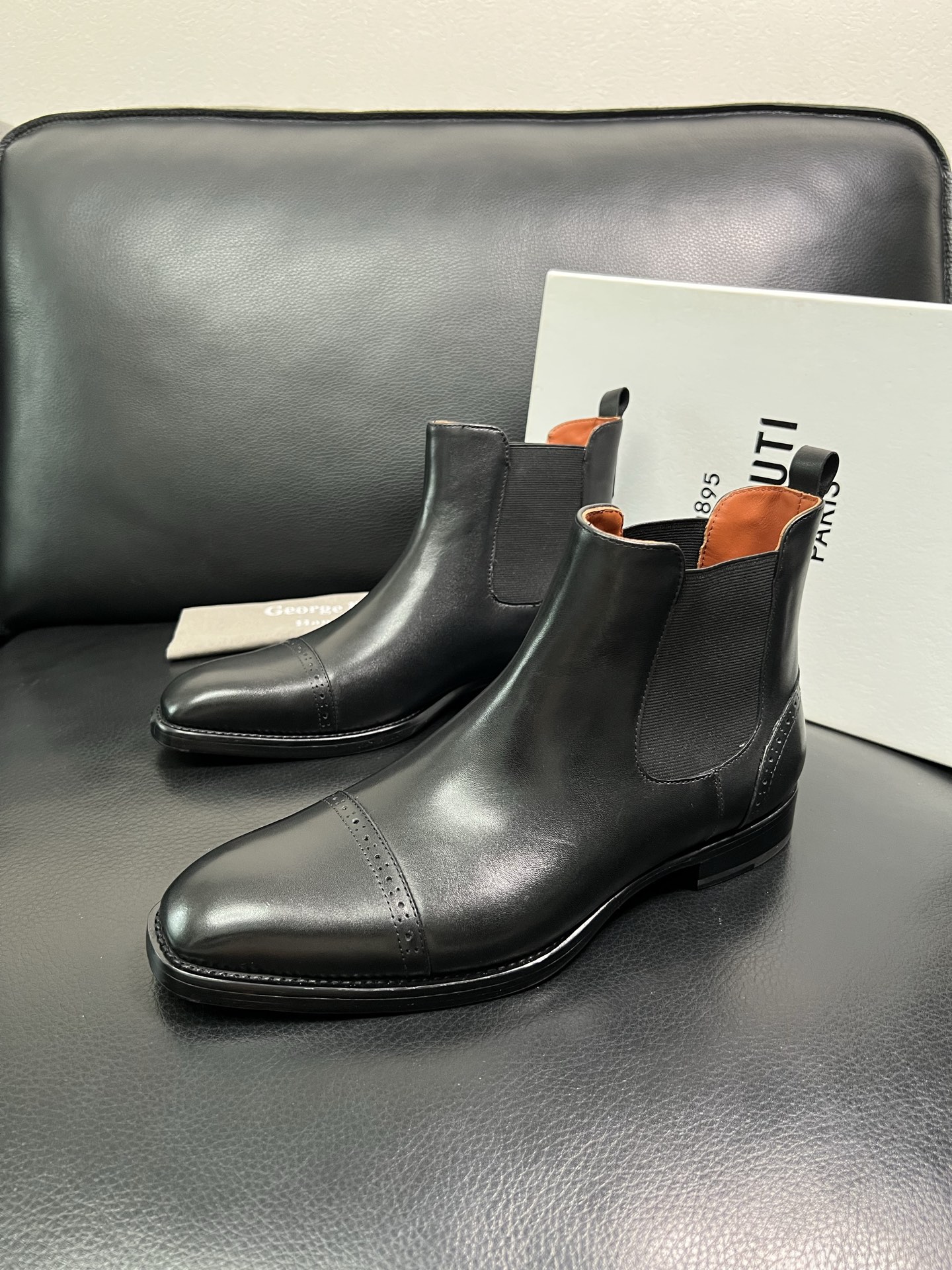 Berluti Top Grade Italian Leather Chelsea Boots - Sizes 39-44 3 i1758535405771 8635 0 1