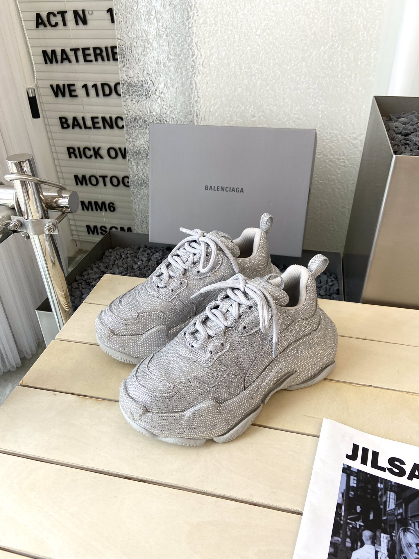 Balenciaga Chaussures De Sport Unisexe Triples