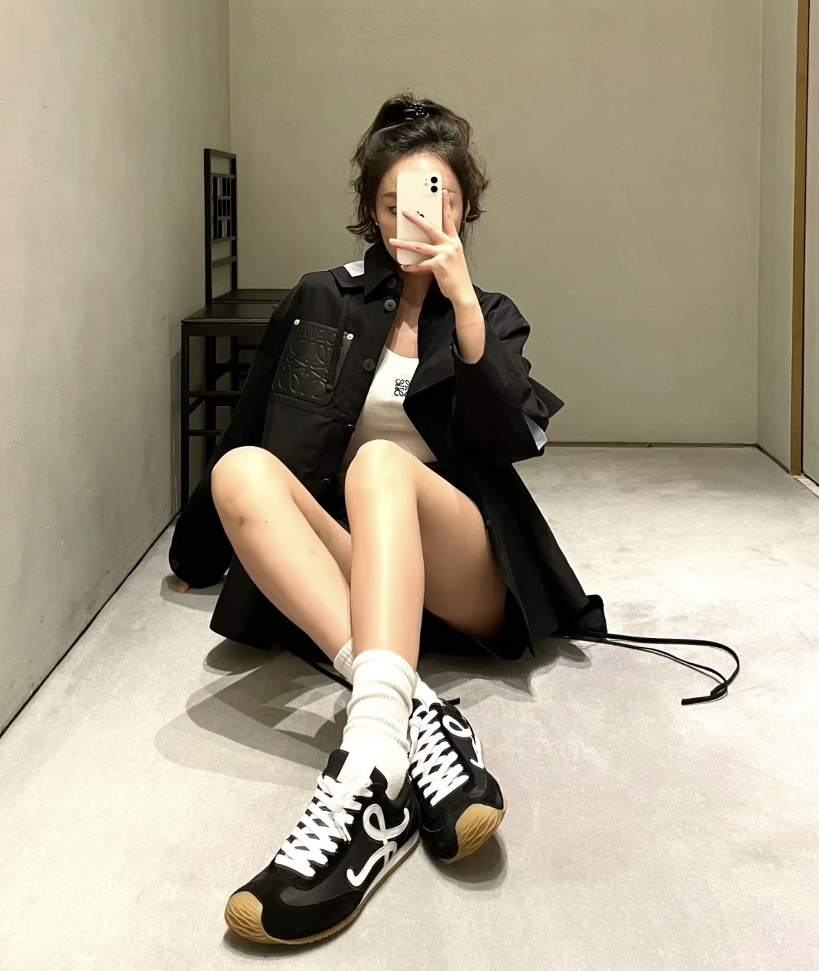 NO:260486,Foot pictures, casual shoes/sports shoes, sneakers19860909上脚图,休闲鞋/运动鞋,sneakers,Women's Shoes