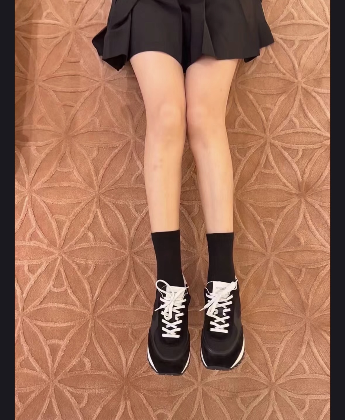 NO:260500,Foot pictures, casual shoes/sports shoes, sneakers19860909上脚图,休闲鞋/运动鞋,sneakers,Women's Shoes