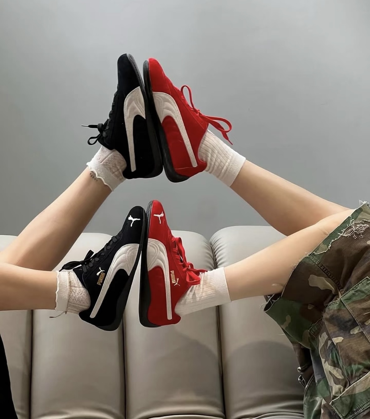 NO:260465,Foot pictures, casual shoes/sports shoes, sneakers19860909上脚图,休闲鞋/运动鞋,sneakers,Women's Shoes