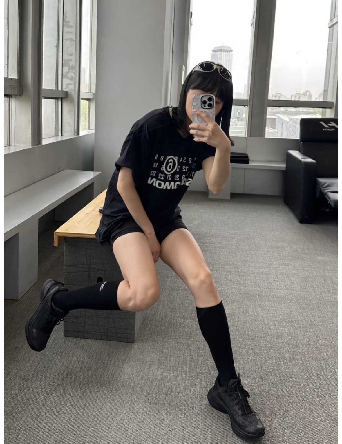 NO:412159,Foot pictures, casual shoes/sports shoes, sneakers19860909上脚图,休闲鞋/运动鞋,sneakers,Women's Shoes