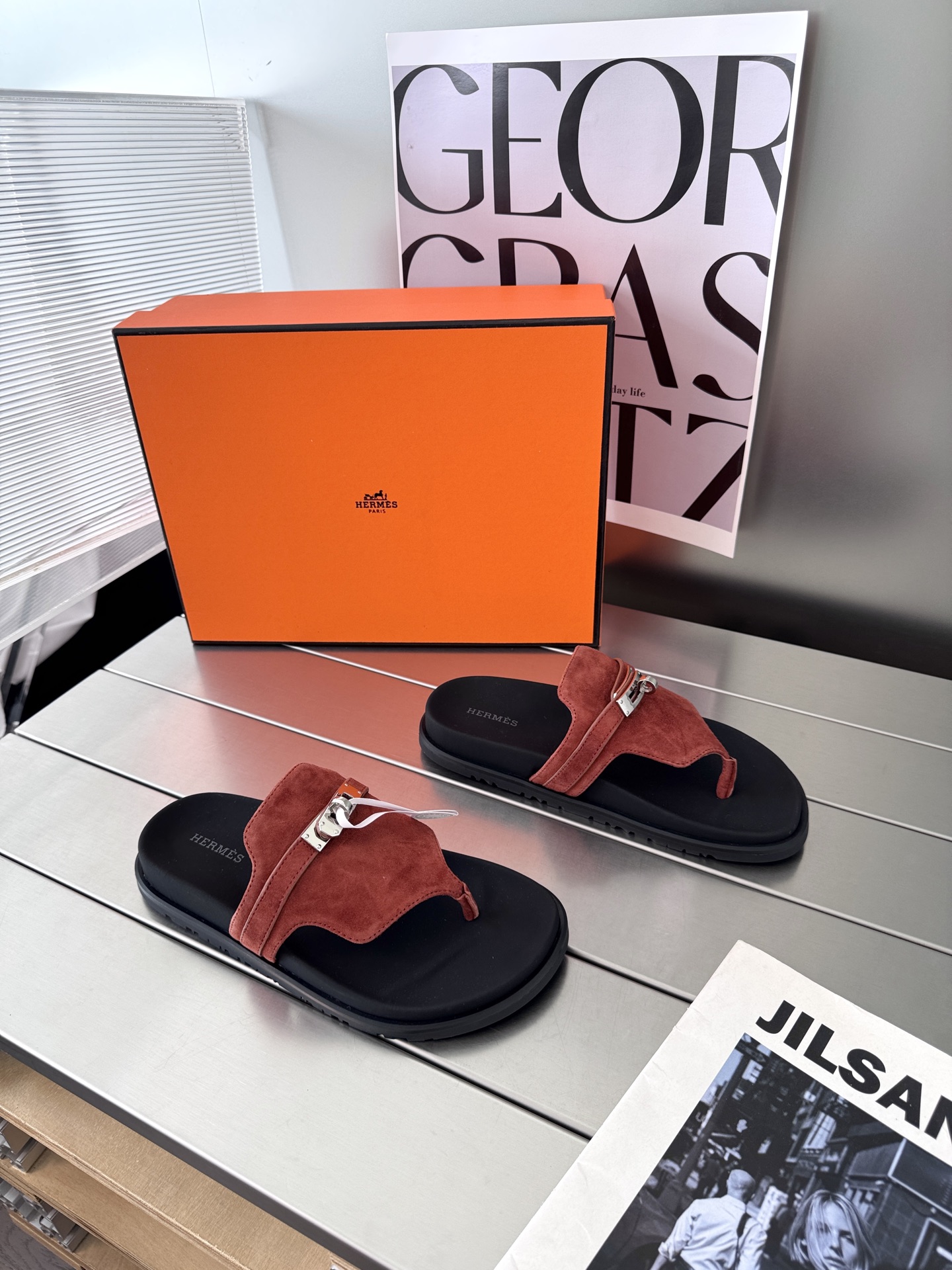 Hermès Haute Couture Classic Luxury Leather Shoe Ref.18E6A869 6