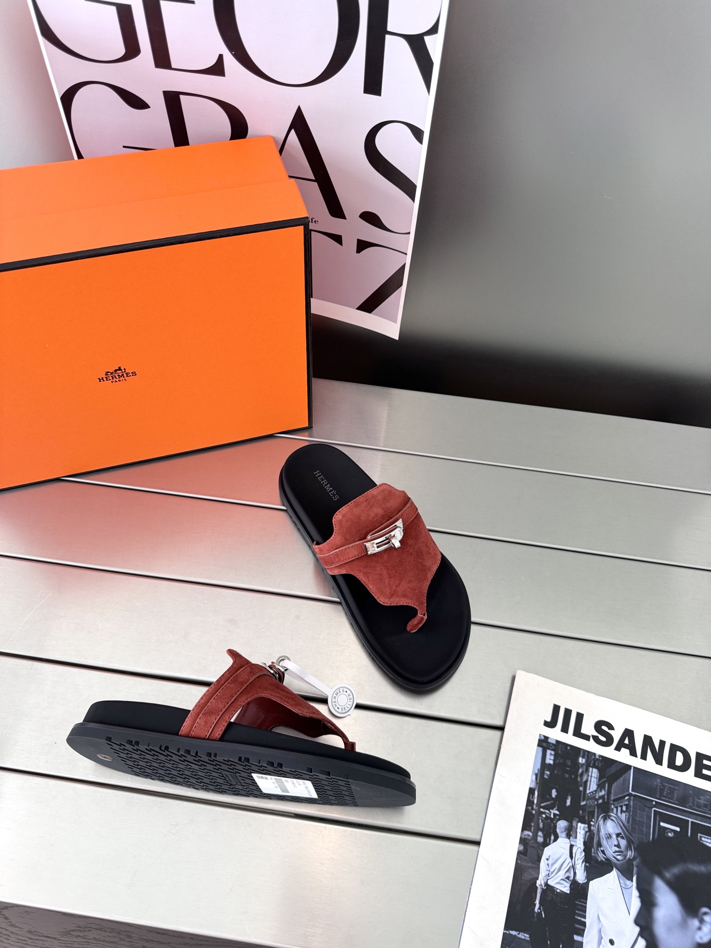 Hermès Haute Couture Classic Luxury Leather Shoe Ref.18E6A869 7