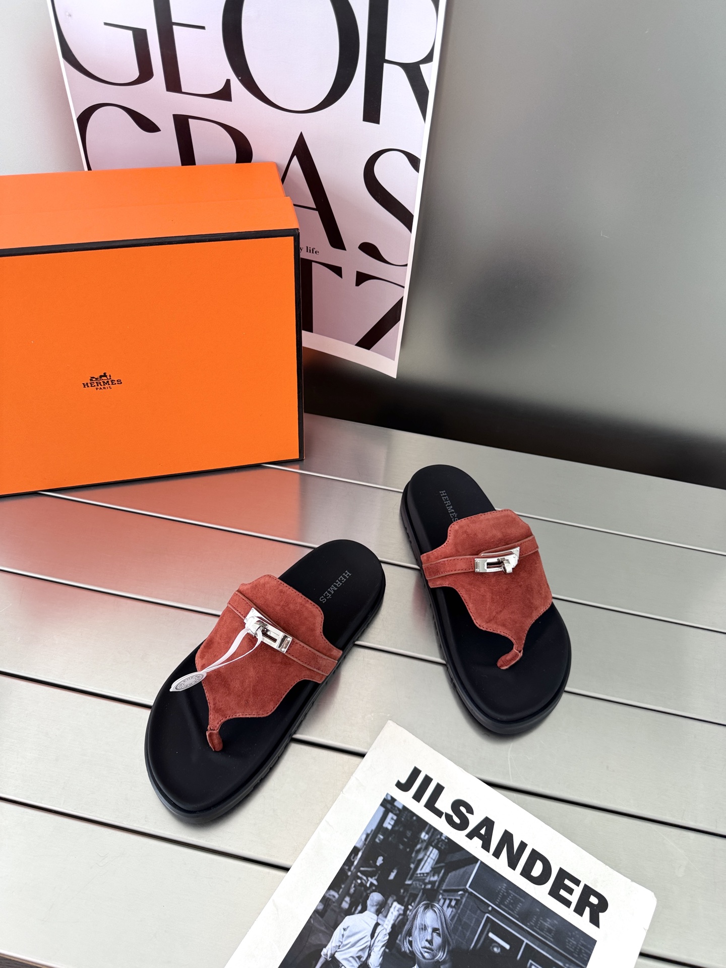 Hermès Haute Couture Classic Luxury Leather Shoe Ref.18E6A869 4