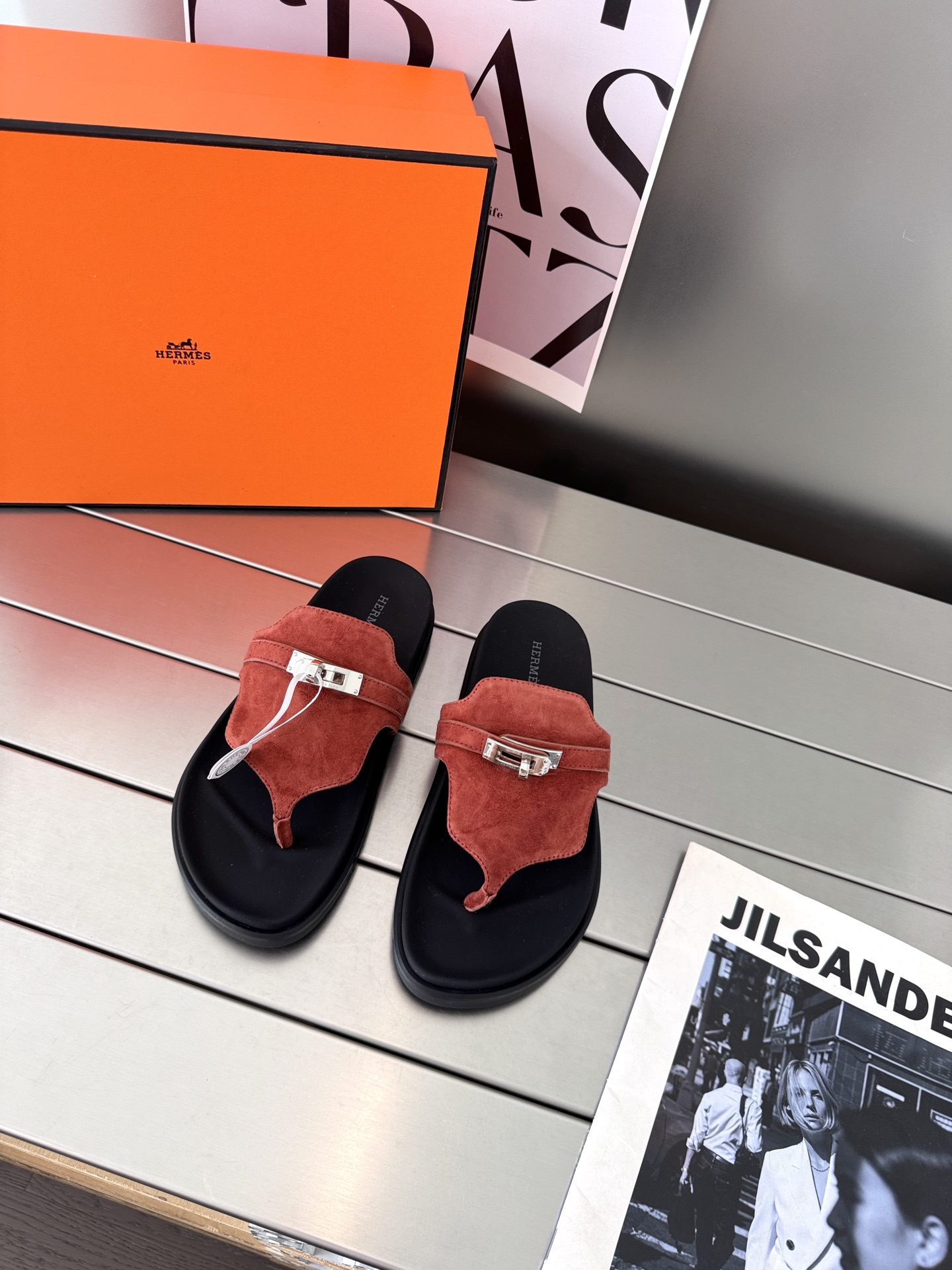 Hermès Haute Couture Classic Luxury Leather Shoe Ref.18E6A869 2