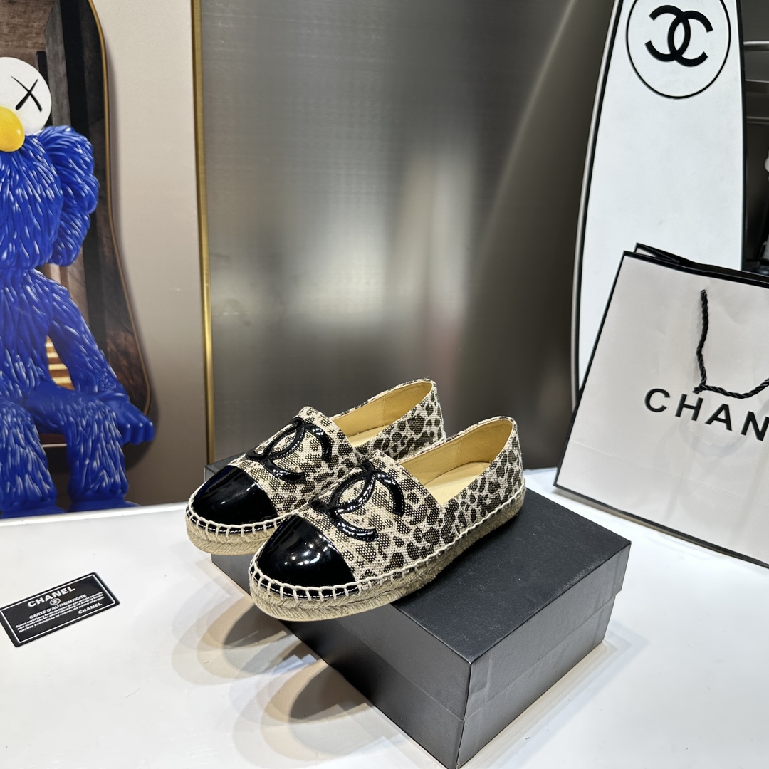 p200 💐💐CHANEL Chanel Fisherman Shoes Serie Jacquard La nueva versión de alta gama está disponible en el mostrador sim…