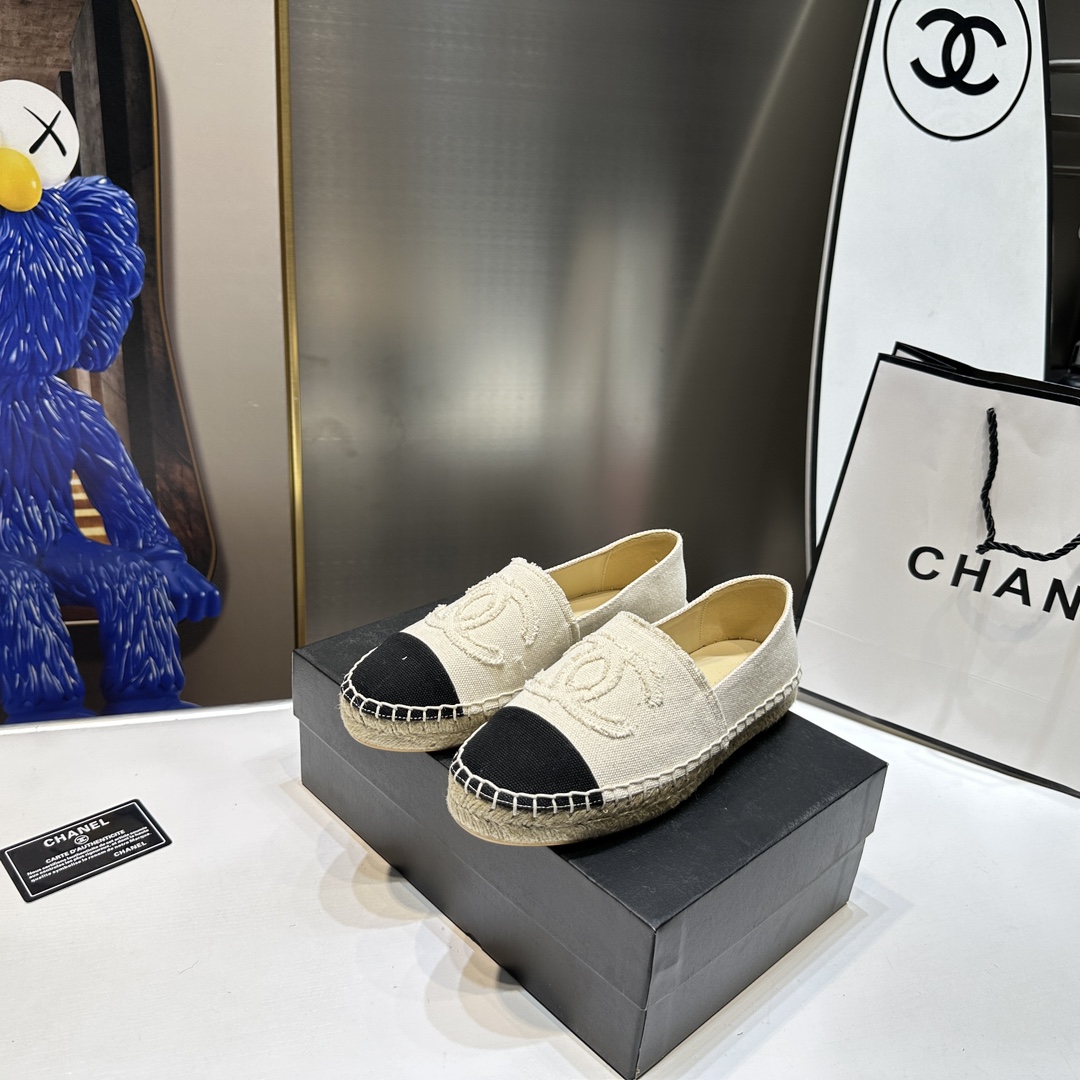 p200 💐💐CHANEL Chanel Fisherman Shoes Denim Series La nueva versión de alta gama está disponible simultáneamente en el…