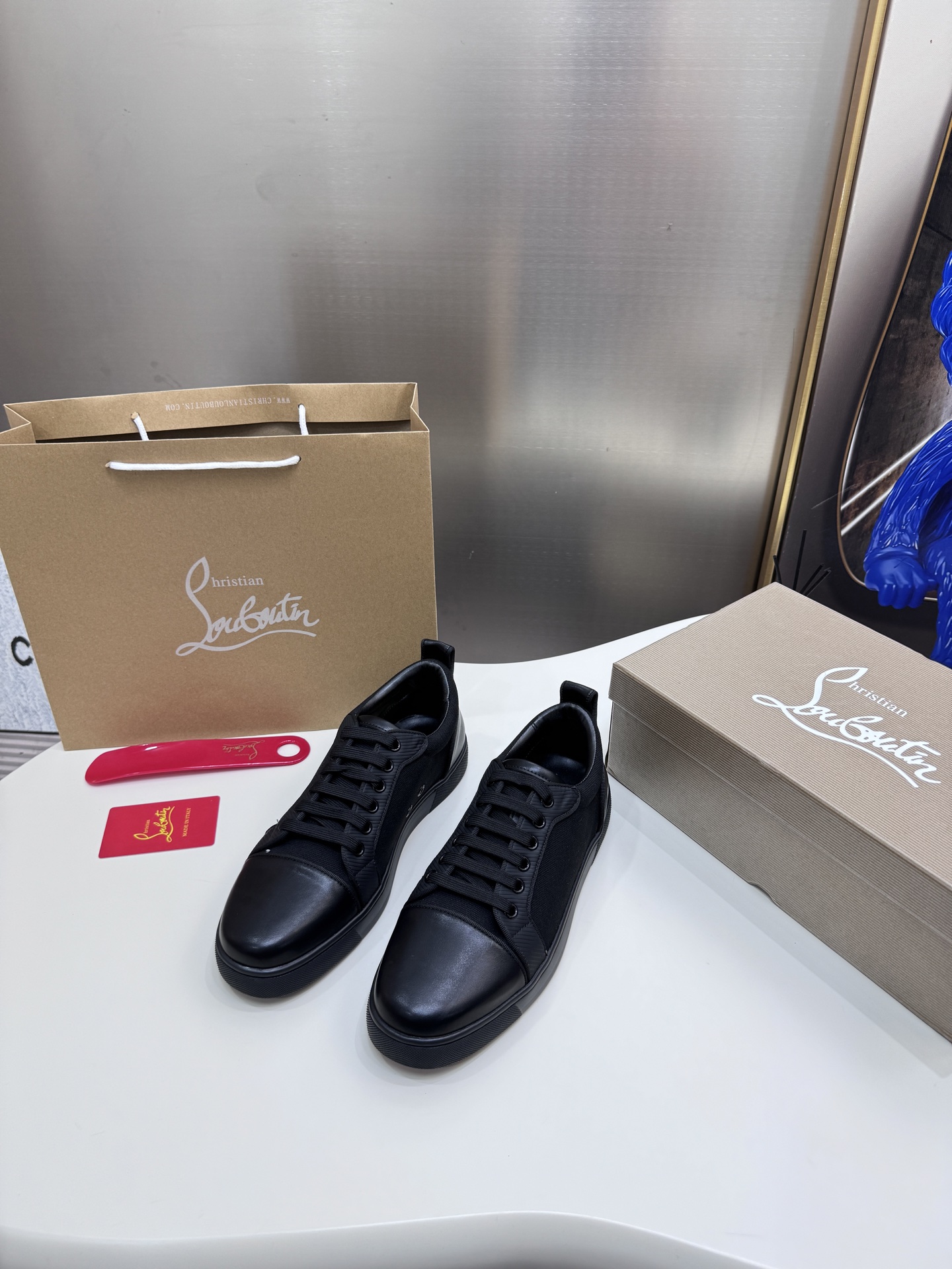 Christian Louboutin（cl男） Style Leather Men's Shoes Lookbook Reference image 2
