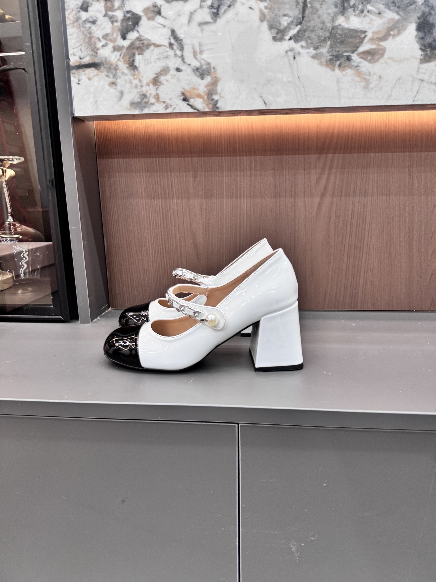 缪缪 Miu Miu 经典高奢皮鞋鞋履高跟鞋 #E8AEEEC0 9