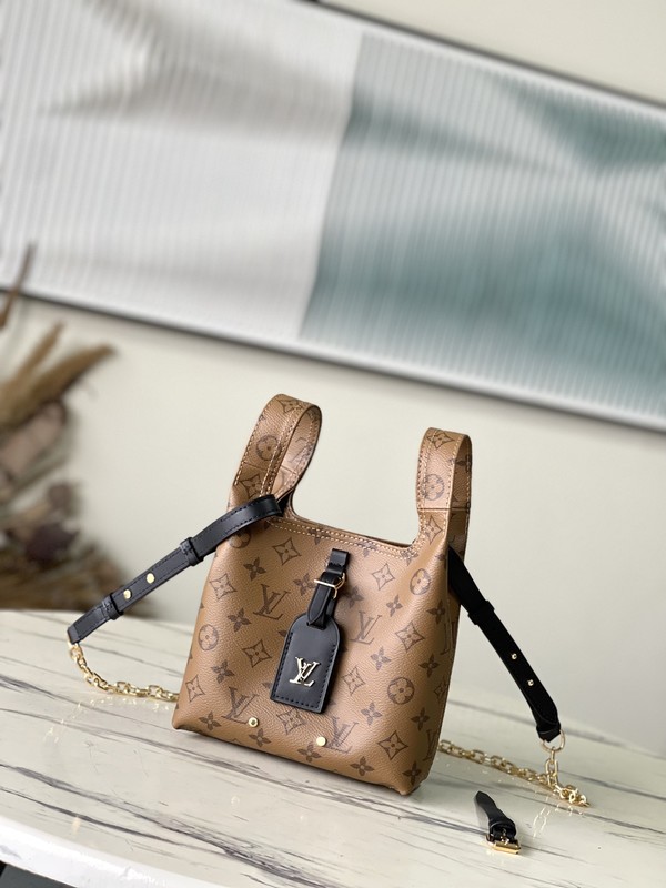 Louis Vuitton Handbags Tote Bags Monogram Reverse Canvas Cowhide M46816