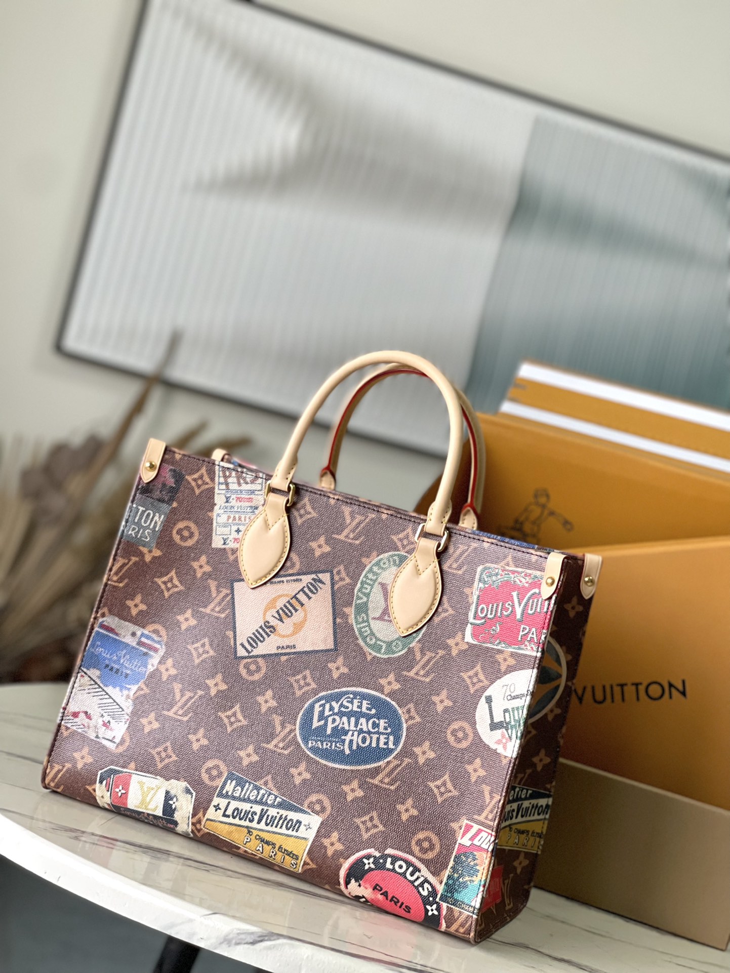 Louis Vuitton LV Onthego Taschen Handtaschen Lieferant in China
 Doodle Monogram Canvas Leinwand M45321