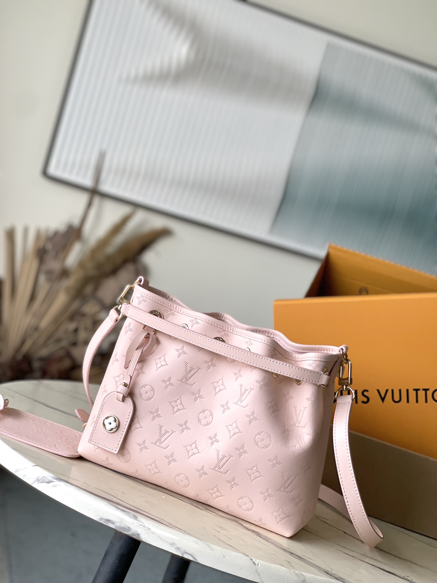 Louis Vuitton Taschen Handtaschen Rosa Rindsleder M11283