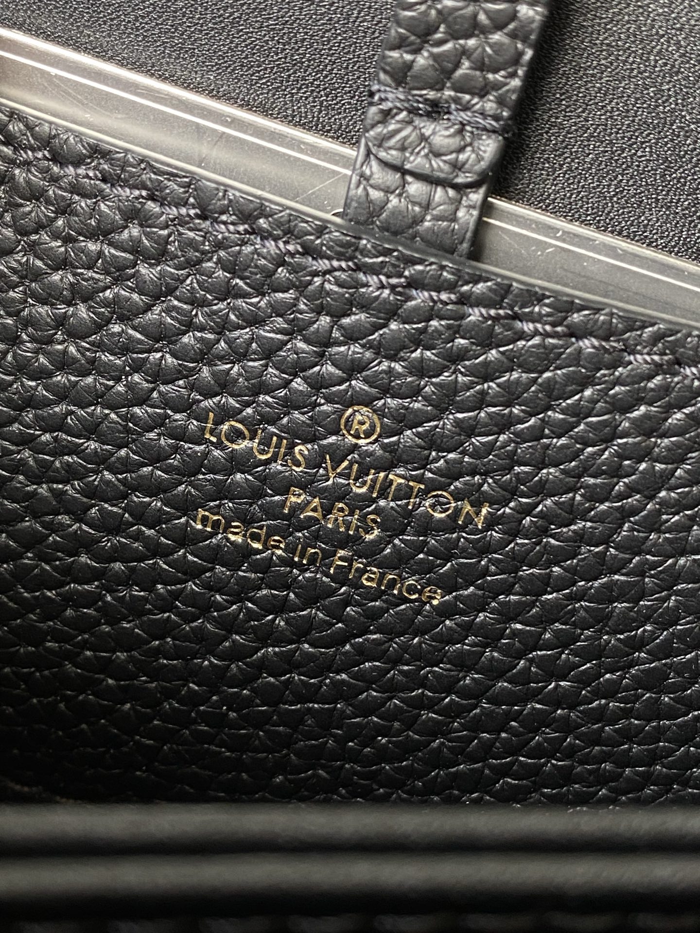 特级原厂皮 N80233 黑荔枝纹配鳄鱼中号 Rose des Vents 中号手袋取材光滑与粒面小牛皮