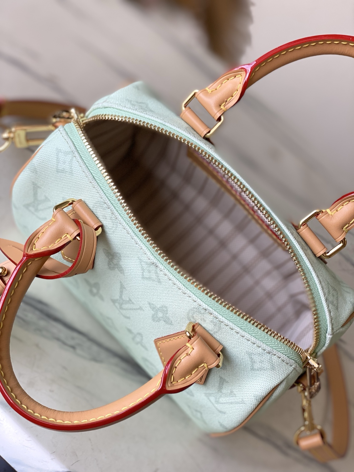 LV Style Leather Top Handle Bag style reference detail image 8 from source 765177