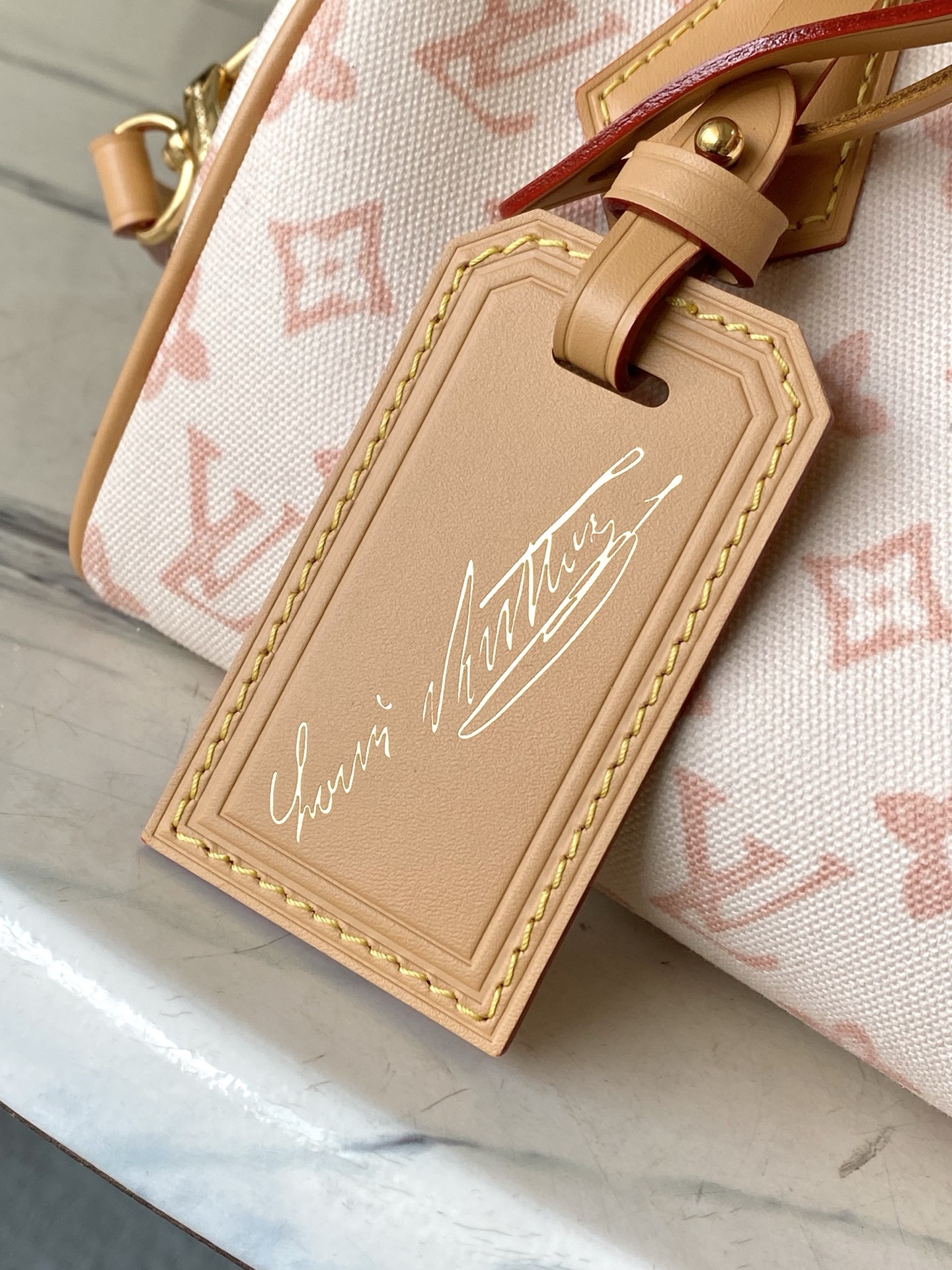 LV Style Leather Top Handle Bag style reference detail image 5 from source 765192