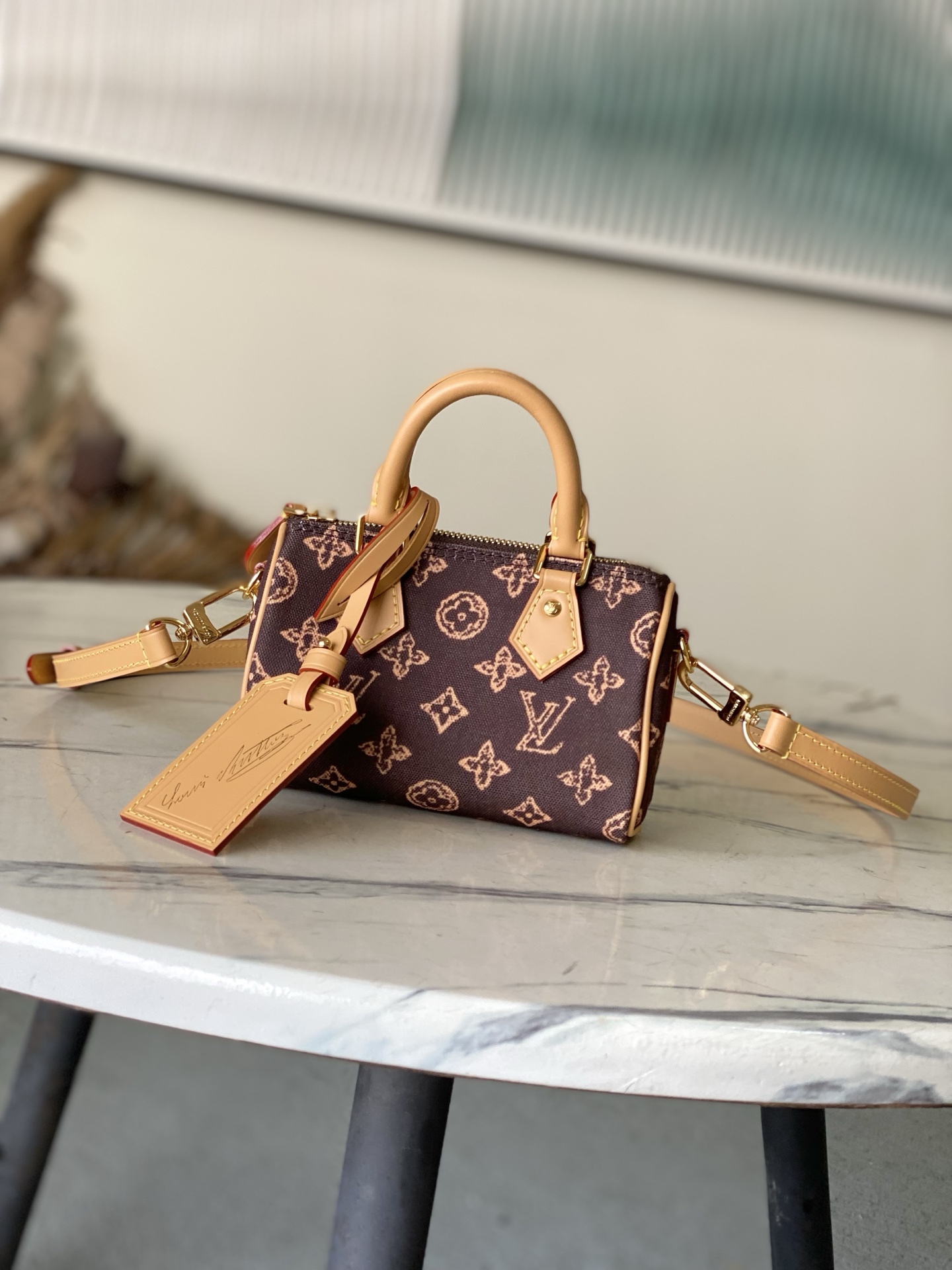 LV Style Canvas Top Handle Bag style reference detail image 1 from source 765184