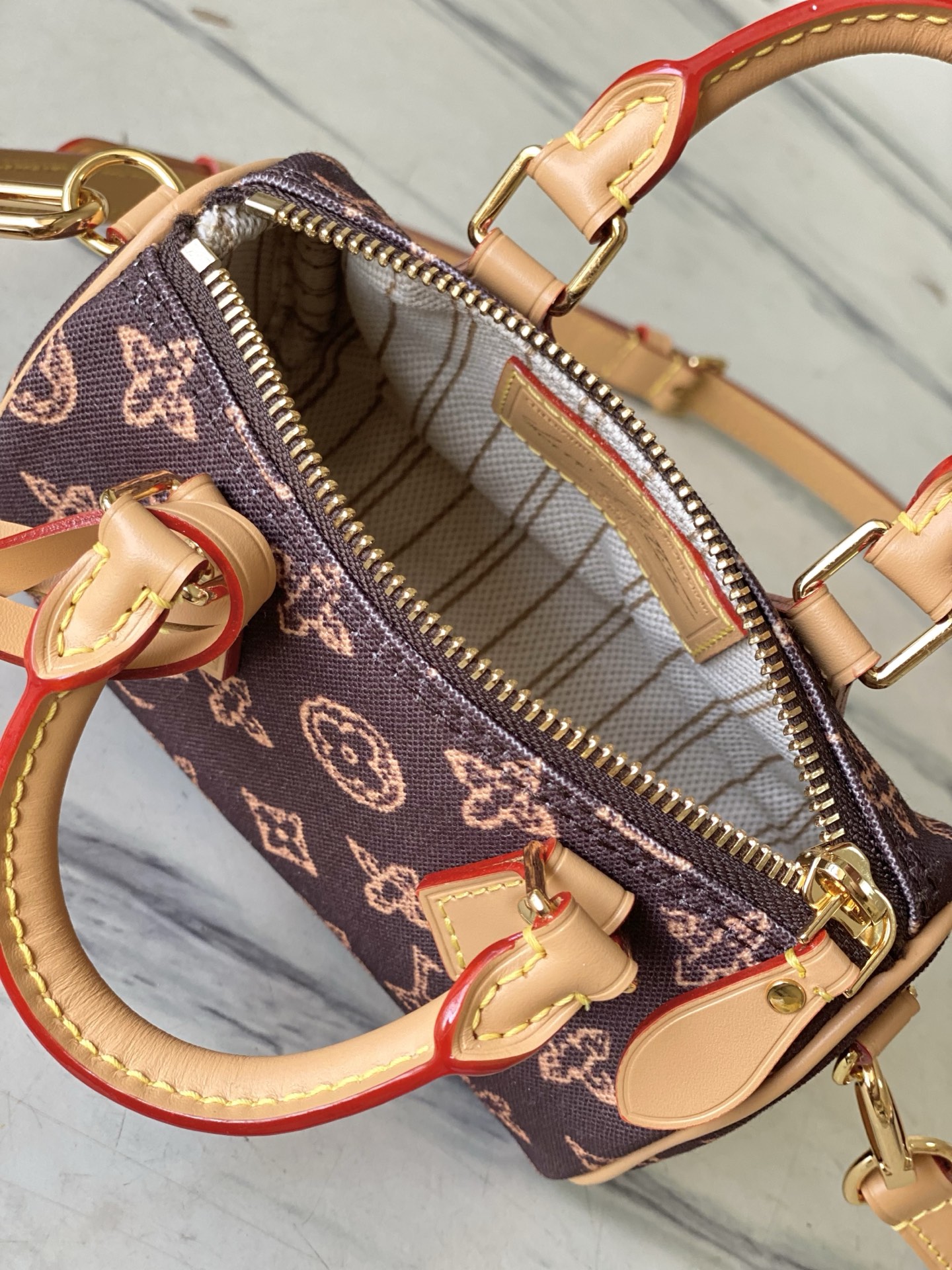 LV Style Canvas Top Handle Bag style reference detail image 8 from source 765184