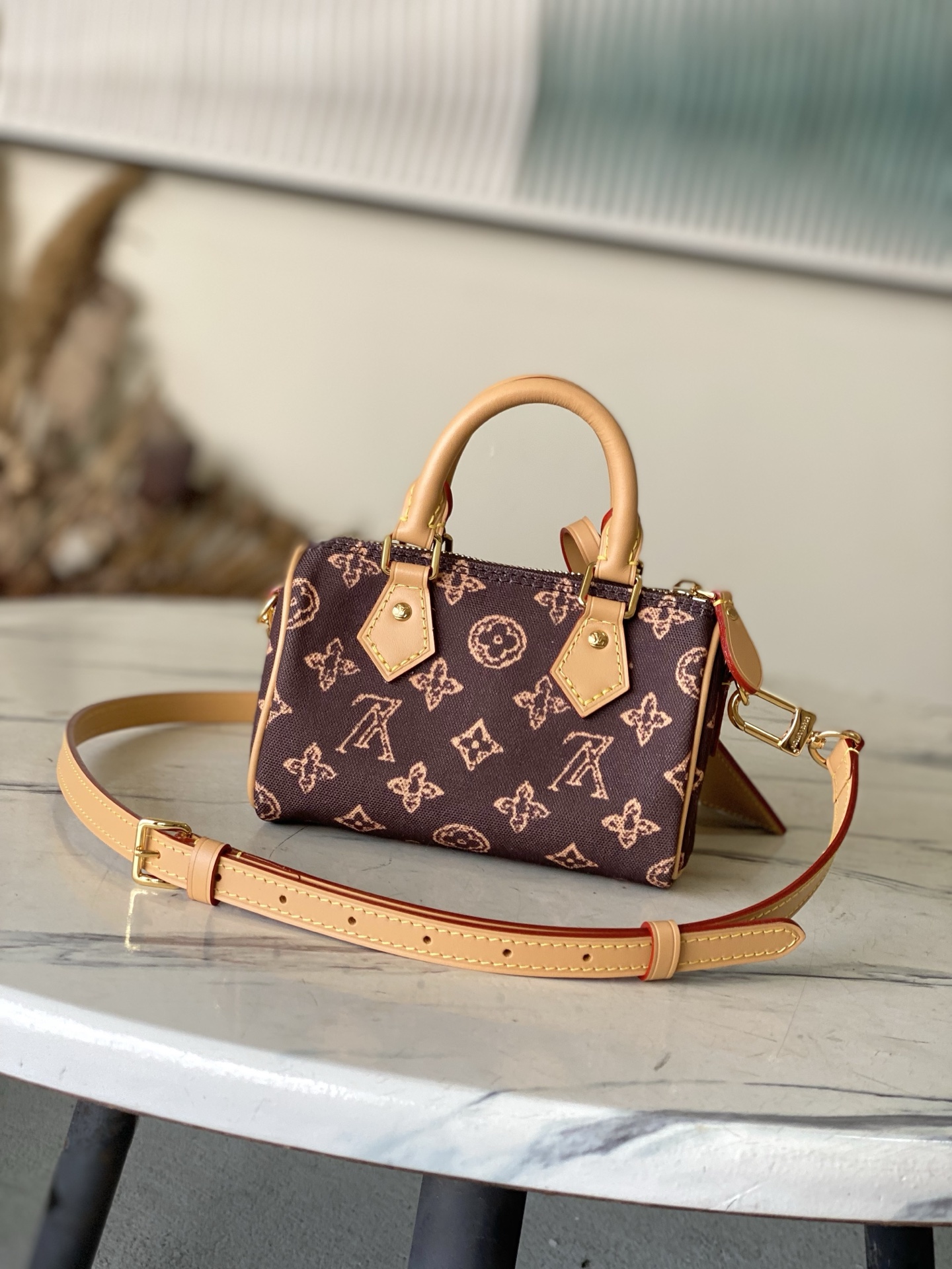 LV Style Canvas Top Handle Bag style reference detail image 3 from source 765184