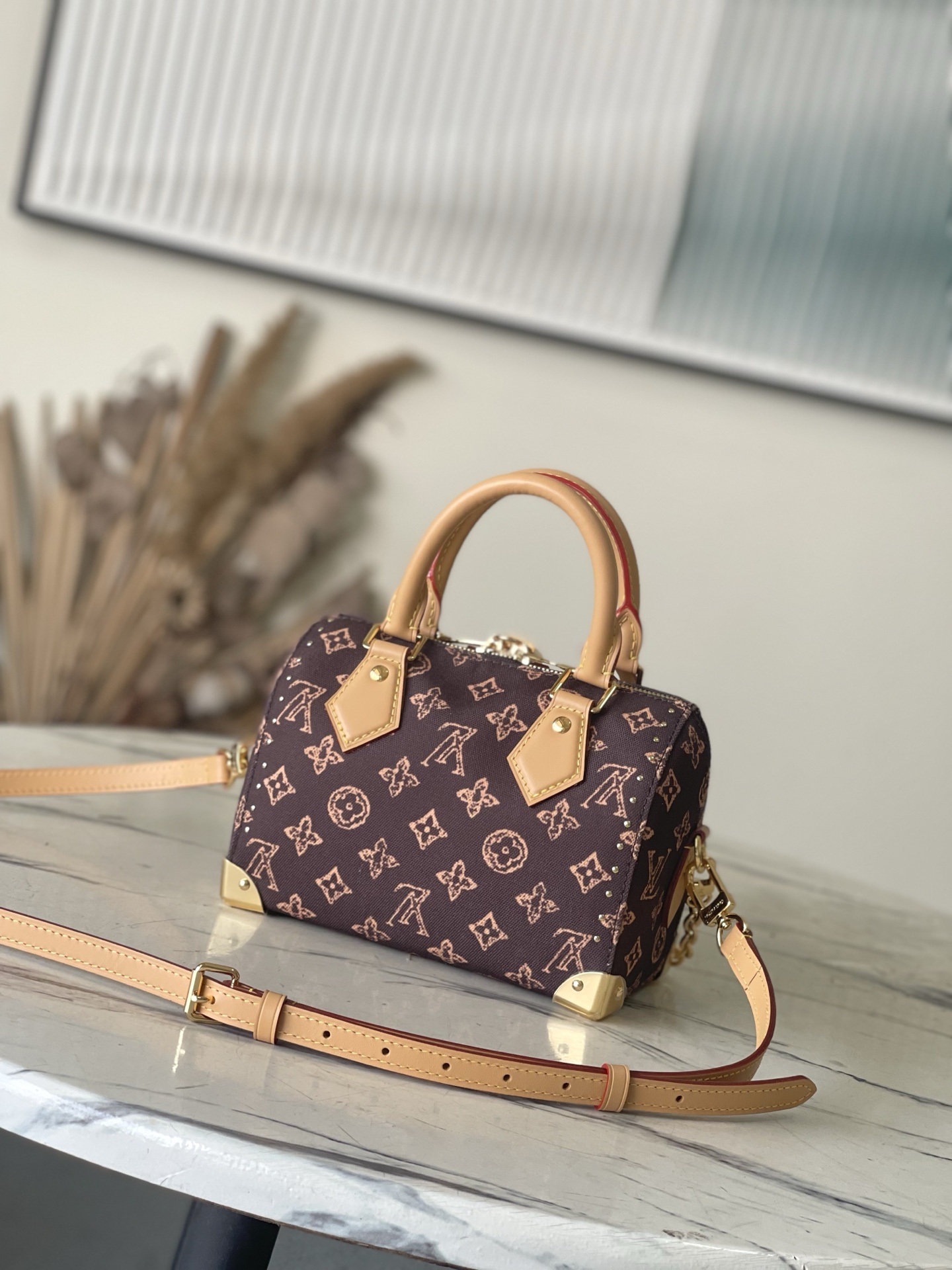 LV Style Leather Top Handle Bag style reference detail image 3 from source 765183