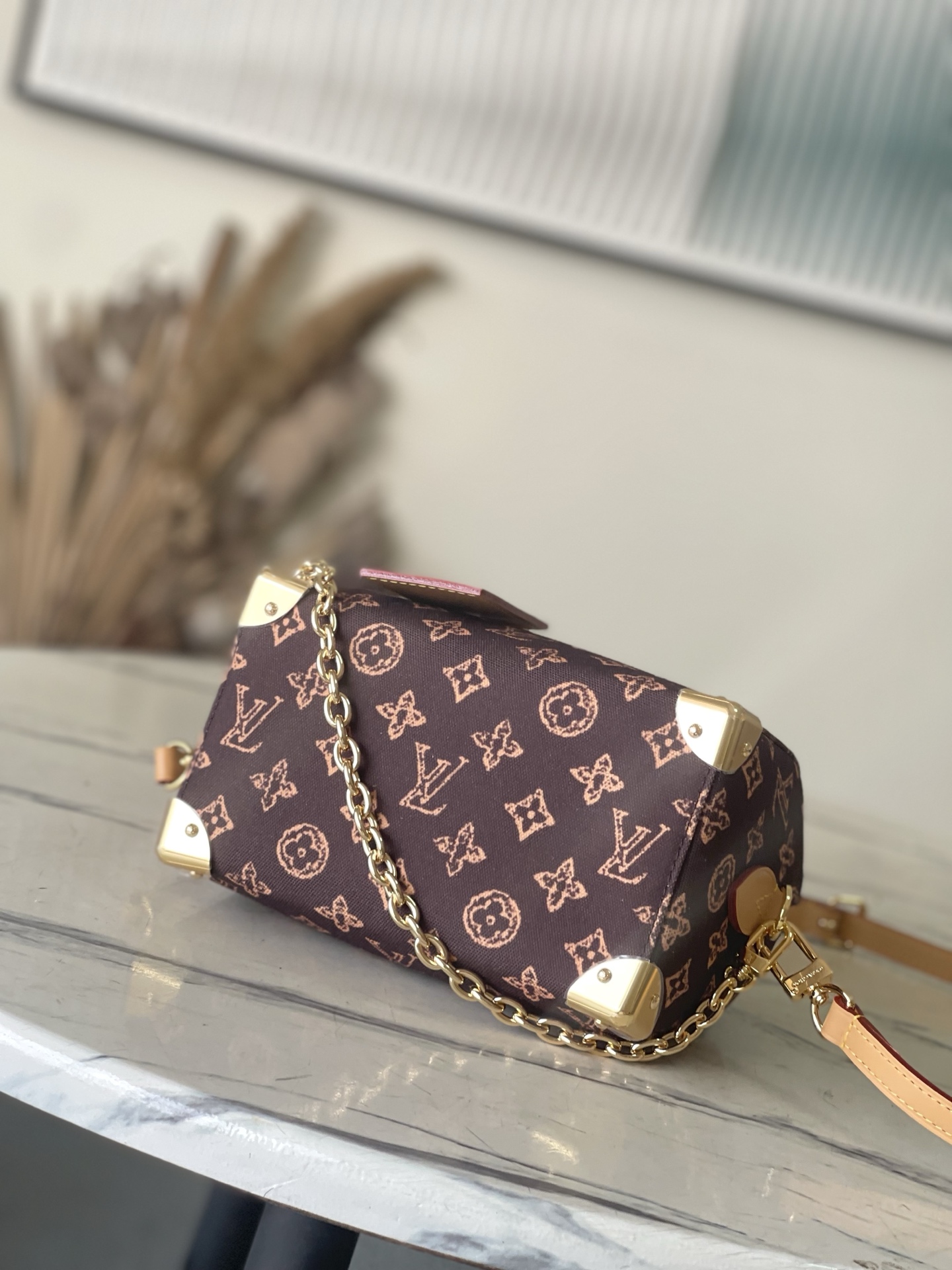 LV Style Leather Top Handle Bag style reference detail image 4 from source 765183