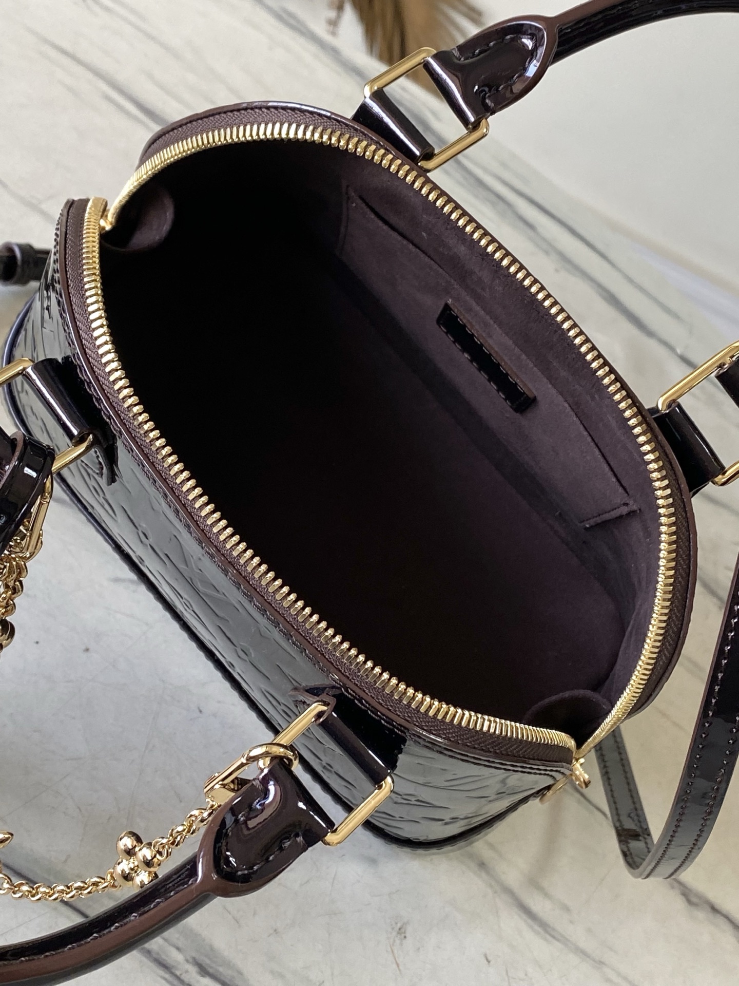 LV Style Leather Top Handle Bag style reference detail image 9 from source 765200