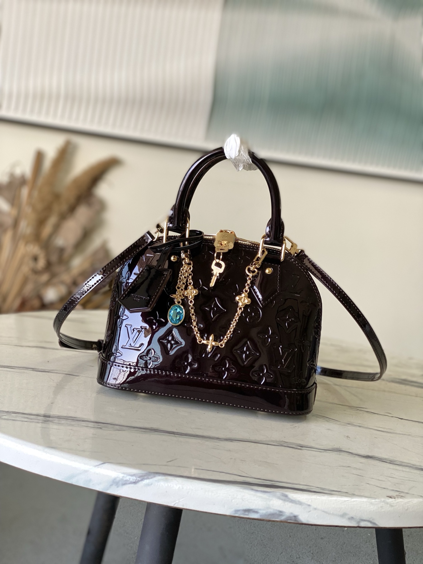LV Style Leather Top Handle Bag style reference detail image 1 from source 765200
