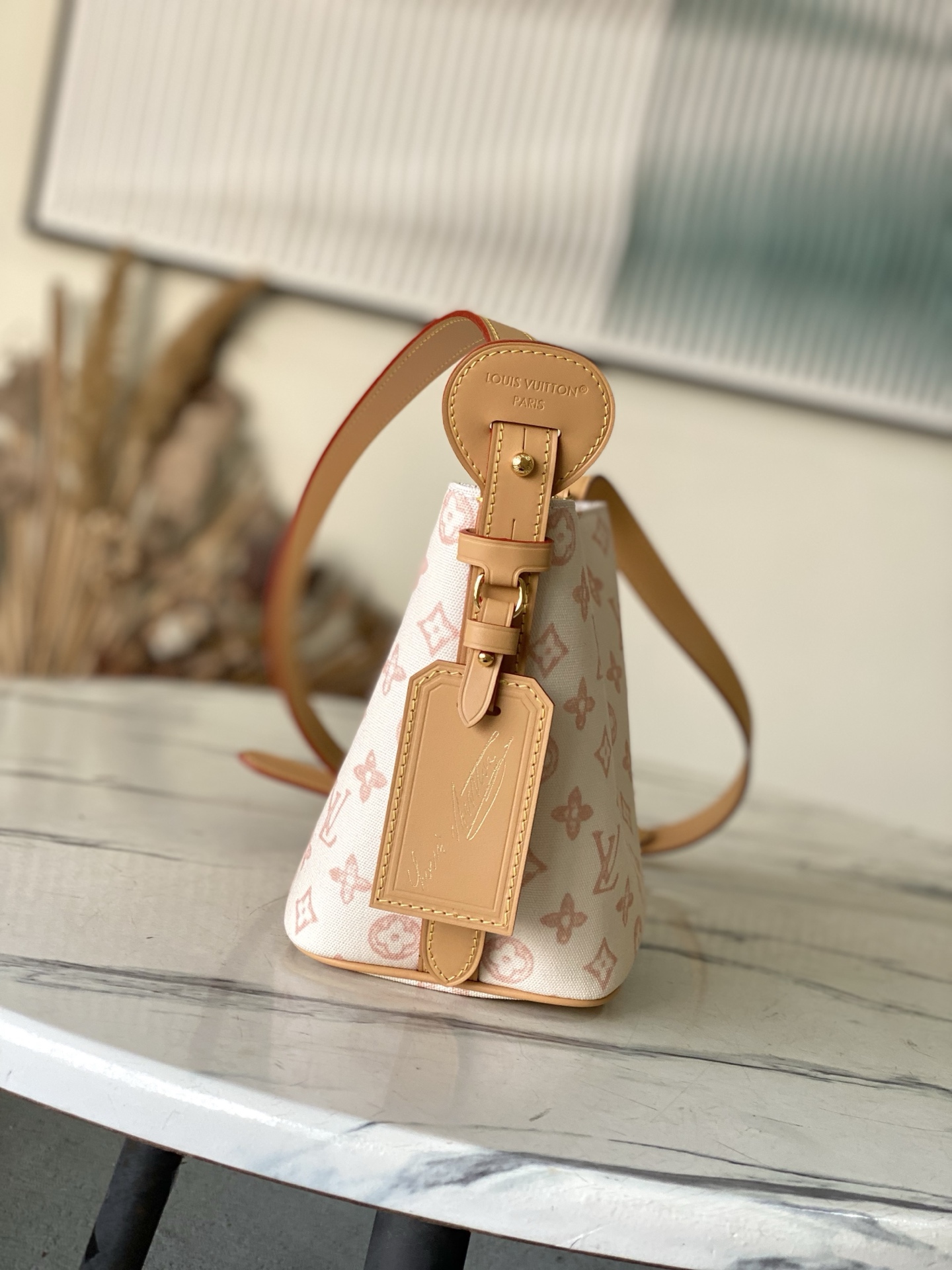LV Style Leather Top Handle Bag style reference detail image 2 from source 765190
