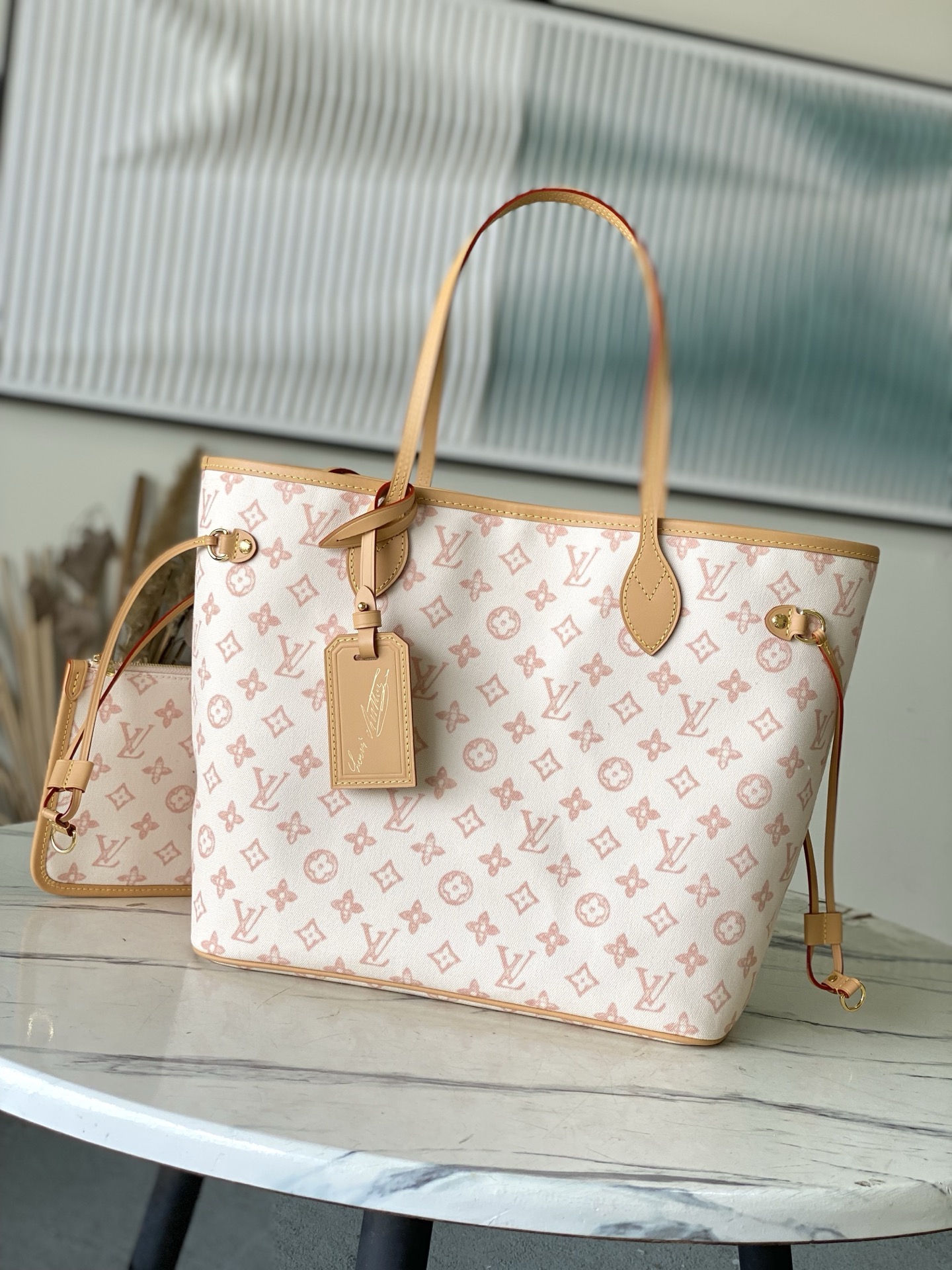 LV Style Canvas Top Handle Bag style reference detail image 1 from source 765189