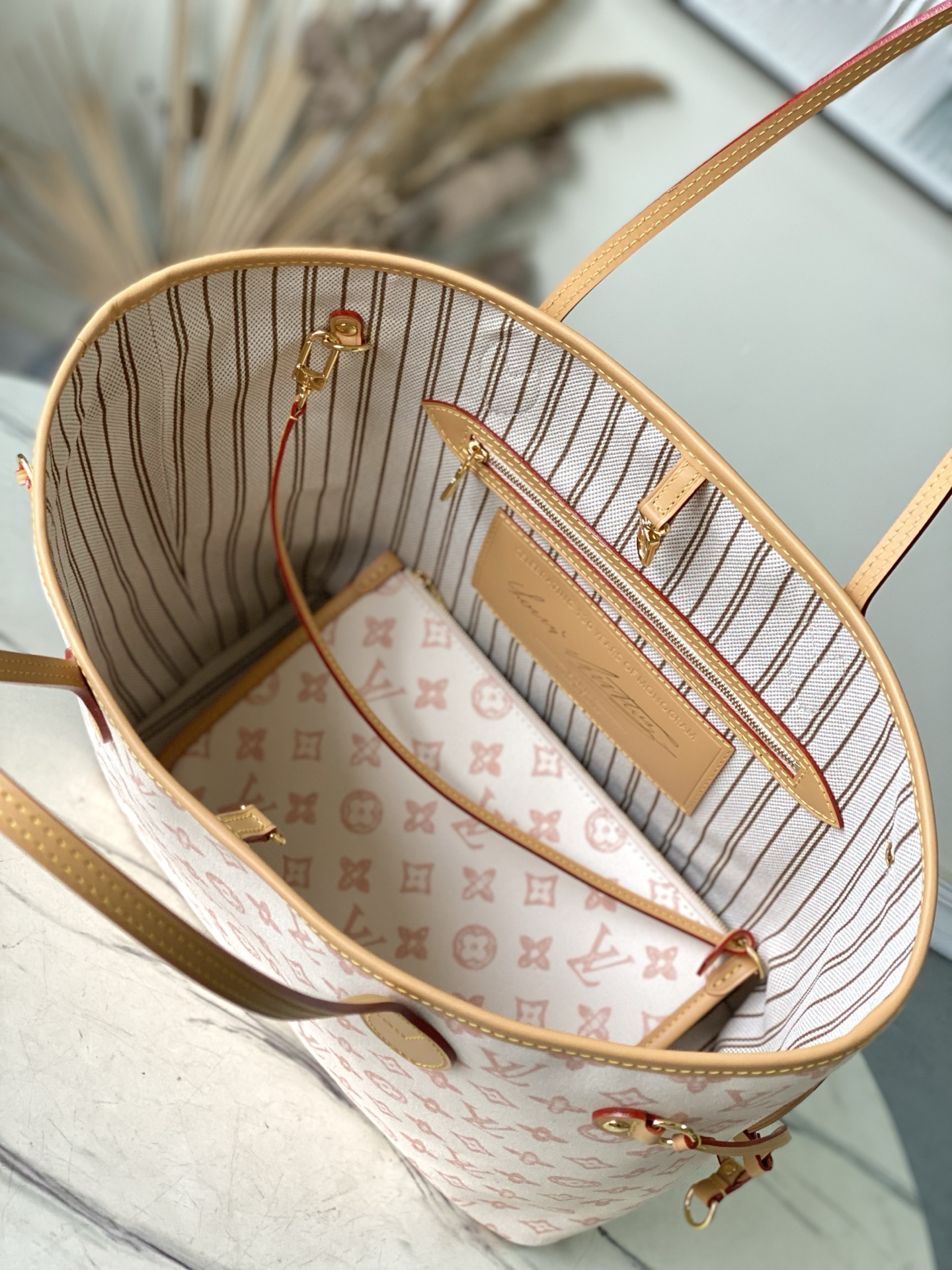 LV Style Canvas Top Handle Bag style reference detail image 8 from source 765189