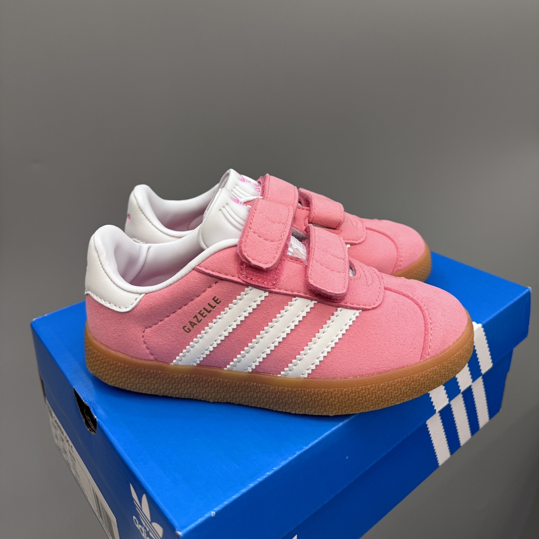 图片[2]-新款德训双魔术贴儿童休闲鞋 尺码：23-35码 经典德训系列🆕 双魔术贴设计，穿脱超方便✌🏻 耐磨防滑大底，脚感不言而喻☁️ 优质皮料，质感满满💯-选品中心