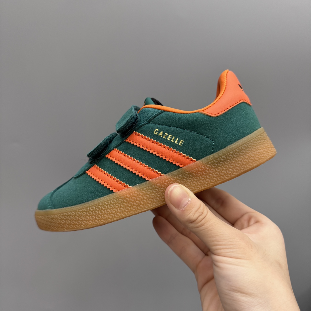 图片[5]-新款德训双魔术贴儿童休闲鞋 尺码：23-35码 经典德训系列🆕 双魔术贴设计，穿脱超方便✌🏻 耐磨防滑大底，脚感不言而喻☁️ 优质皮料，质感满满💯-选品中心