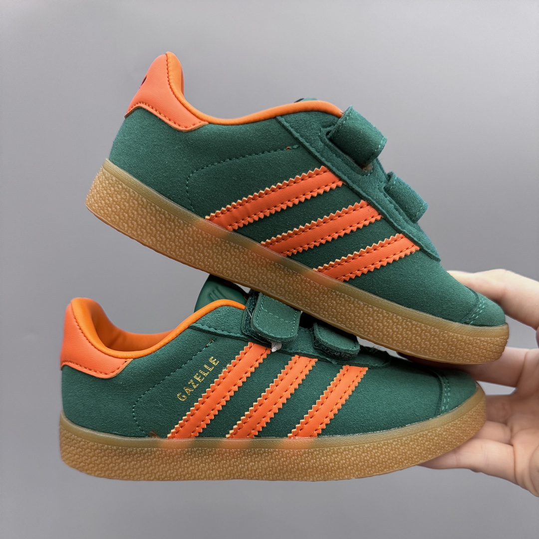 图片[6]-新款德训双魔术贴儿童休闲鞋 尺码：23-35码 经典德训系列🆕 双魔术贴设计，穿脱超方便✌🏻 耐磨防滑大底，脚感不言而喻☁️ 优质皮料，质感满满💯-选品中心