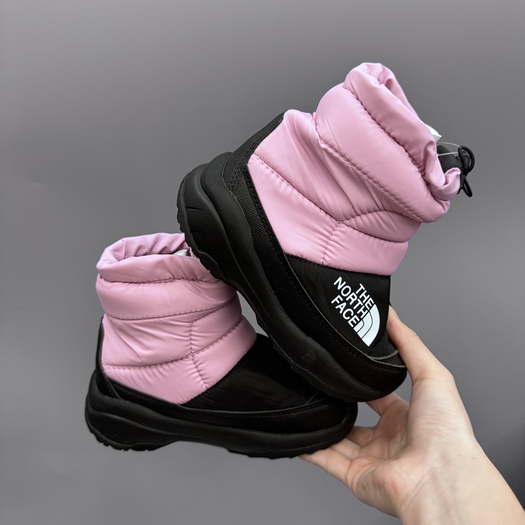 图片[7]-特价放 码数齐，可退换 北面高帮儿童雪地靴 尺码：26－37 让宝贝的脚丫穿上羽绒服，超级暖和 宝贝再也不怕冷到脚了🐯 北家经典款式 时尚大方百搭❤️ 防滑耐磨大底✔️ 内里高帮加绒加厚，保暖舒适❄️-选品中心