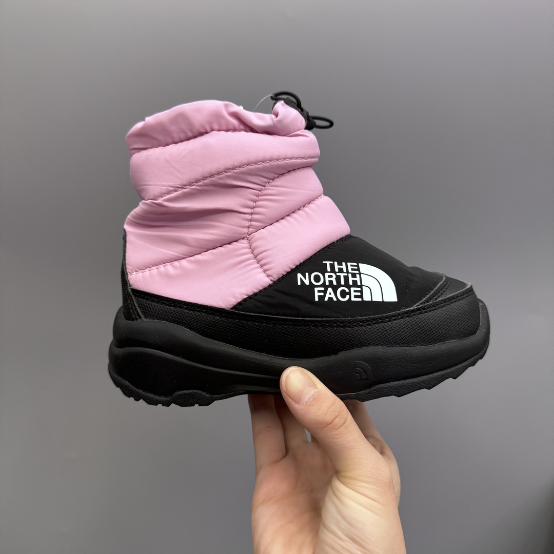 图片[8]-特价放 码数齐，可退换 北面高帮儿童雪地靴 尺码：26－37 让宝贝的脚丫穿上羽绒服，超级暖和 宝贝再也不怕冷到脚了🐯 北家经典款式 时尚大方百搭❤️ 防滑耐磨大底✔️ 内里高帮加绒加厚，保暖舒适❄️-选品中心