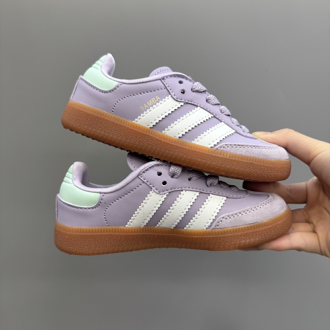 图片[5]-AD德训联名儿童休闲鞋 尺码：24-37码 爱惨了德训系列🆕 新工厂新工艺新配色👏🏻 优质皮料拼接，质感满满💯 耐磨防滑大底，脚感超赞👍🏻-选品中心