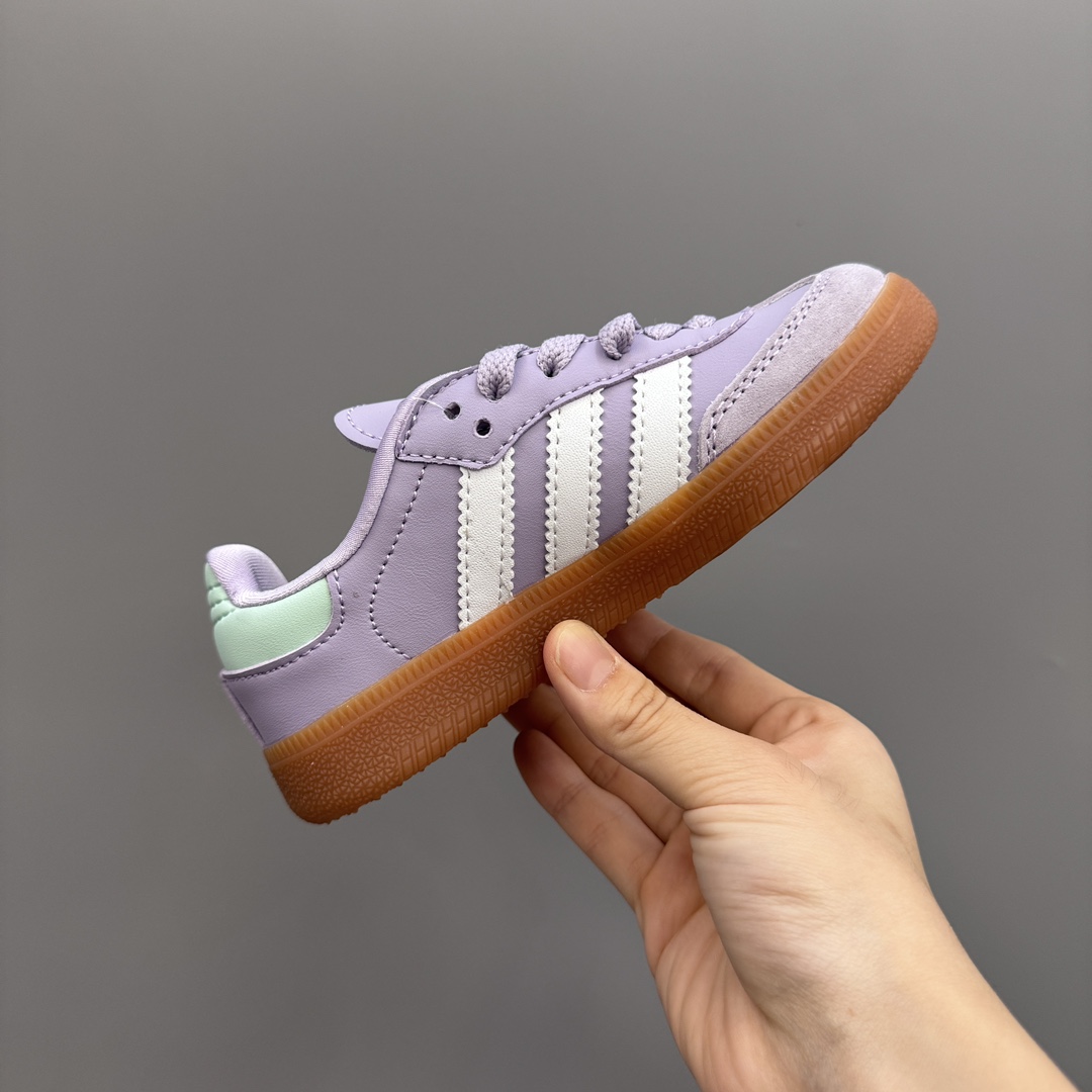 图片[7]-AD德训联名儿童休闲鞋 尺码：24-37码 爱惨了德训系列🆕 新工厂新工艺新配色👏🏻 优质皮料拼接，质感满满💯 耐磨防滑大底，脚感超赞👍🏻-选品中心