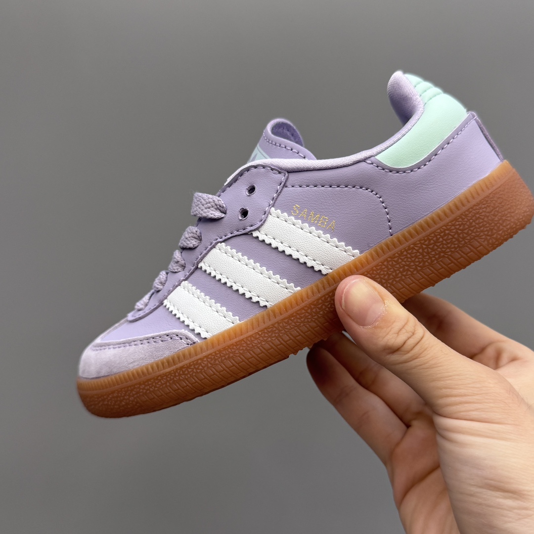 图片[4]-AD德训联名儿童休闲鞋 尺码：24-37码 爱惨了德训系列🆕 新工厂新工艺新配色👏🏻 优质皮料拼接，质感满满💯 耐磨防滑大底，脚感超赞👍🏻-选品中心