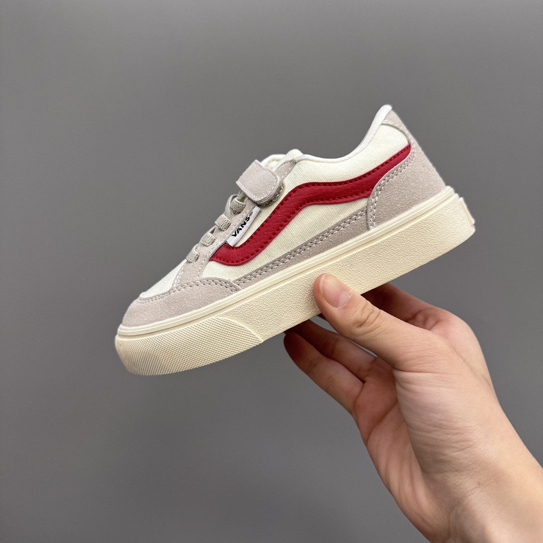 图片[6]-万斯新款魔术贴松紧带儿童低帮板鞋 尺码：26-35码 最受欢迎的W斯，最出名于它的版型设计，非常贴合人体工学设计👍🏻 魔术贴➕松紧带设计，穿脱超级方便✔️ 优质帆布面料，打理超级方便👍🏻 橡胶耐磨防滑大底，脚感超舒服✌🏻-选品中心