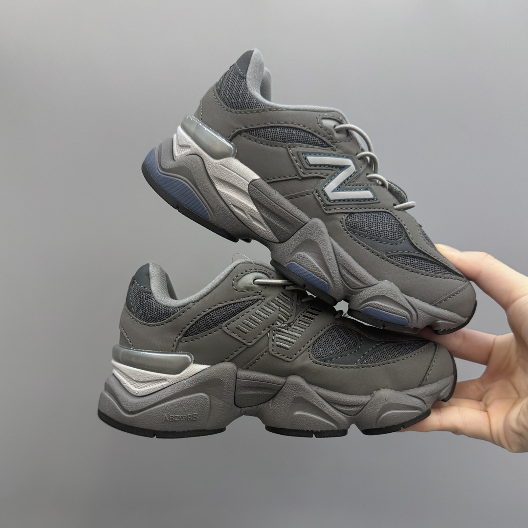 图片[3]-NB9060松紧扣儿童老爹运动鞋 尺码：24-36码 经典NB9060老爹款🆕 松紧扣设计，附赠一对鞋带，穿脱方便✌🏻 老爹款式设计，百搭又时髦✨-选品中心