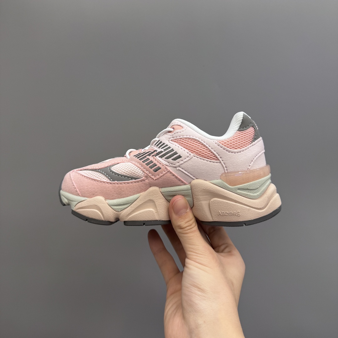 图片[4]-NB9060松紧扣儿童老爹运动鞋 尺码：24-36码 经典NB9060老爹款🆕 松紧扣设计，附赠一对鞋带，穿脱方便✌🏻 老爹款式设计，百搭又时髦✨-选品中心